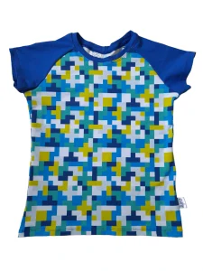 Triko krátký rukáv - tetris