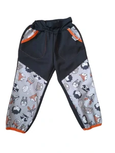 Softshellové kalhoty J/P vel 98 - zvířátka