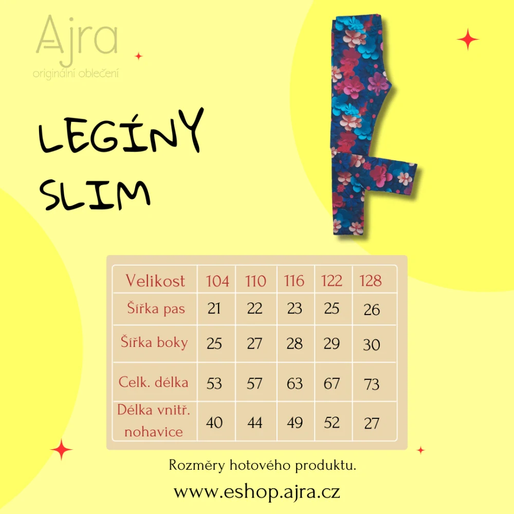 Legíny SLIM vel.122 - jóga